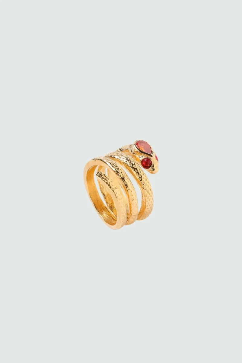 Roy Rogers Gioielli>Anello Serpente Indice ORO