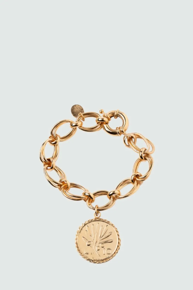 Roy Rogers Gioielli>Bracciale Moneta ORO