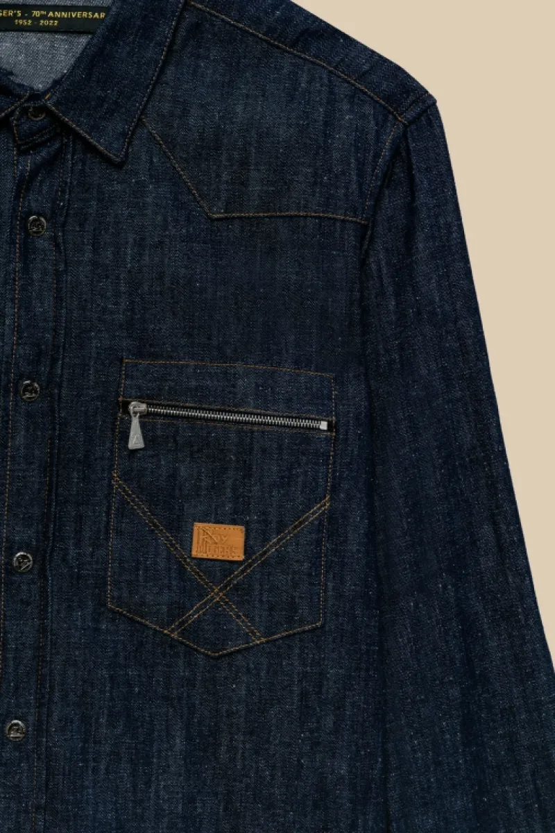 camicia_western_th_denim_cimosa_rinse_5.webp Roy Rogers Camicie>Camicia Western 70th Denim Cimosa Rinse BLU