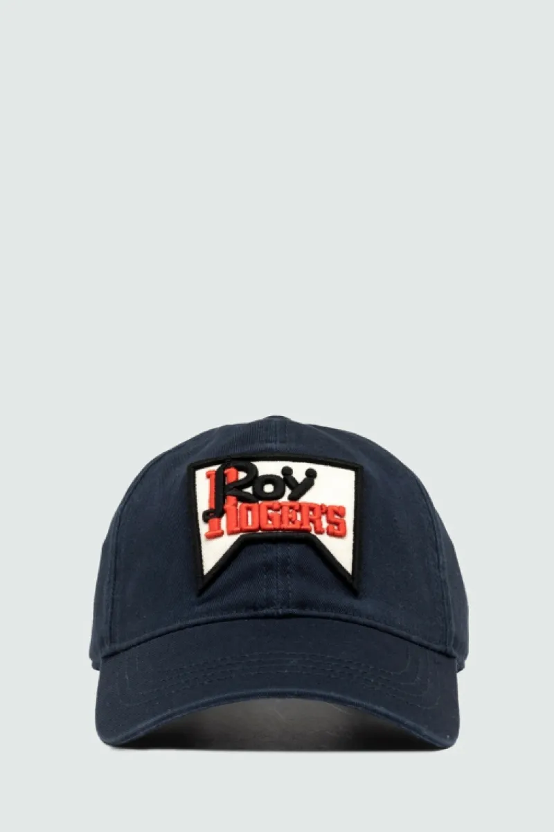 Roy Rogers Accessori | Accessori>Cappello Baseball In Twill BLU