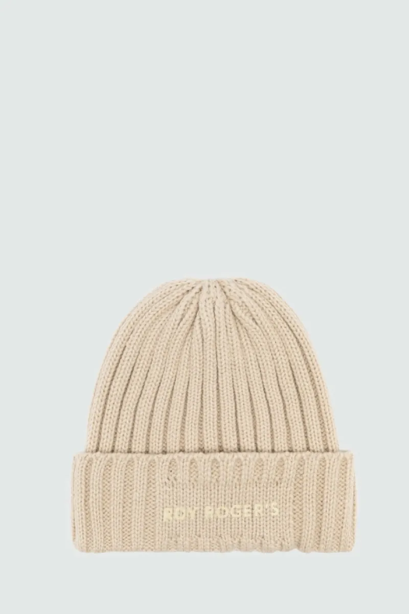 Roy Rogers Accessori>Cappello Beanie Fisherman BIANCO