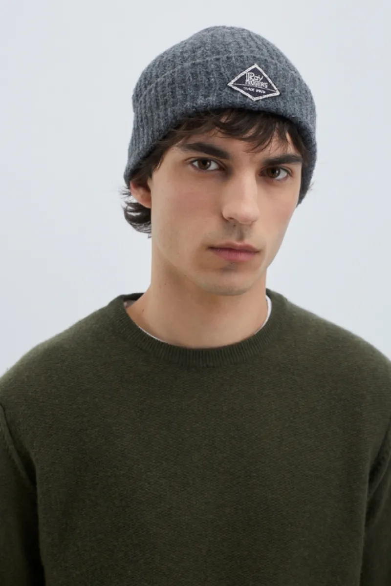 Roy Rogers Accessori>Cappello Beanie Knitted GRIGIO