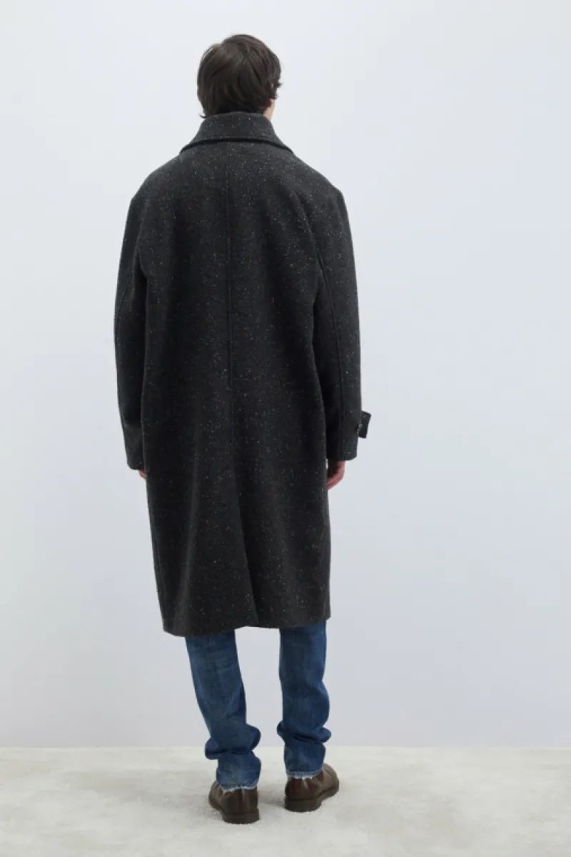 cappotto_london_in_tweed_donegal_3.webp Roy Rogers Capispalla>Cappotto London In Tweed Donegal GRIGIO