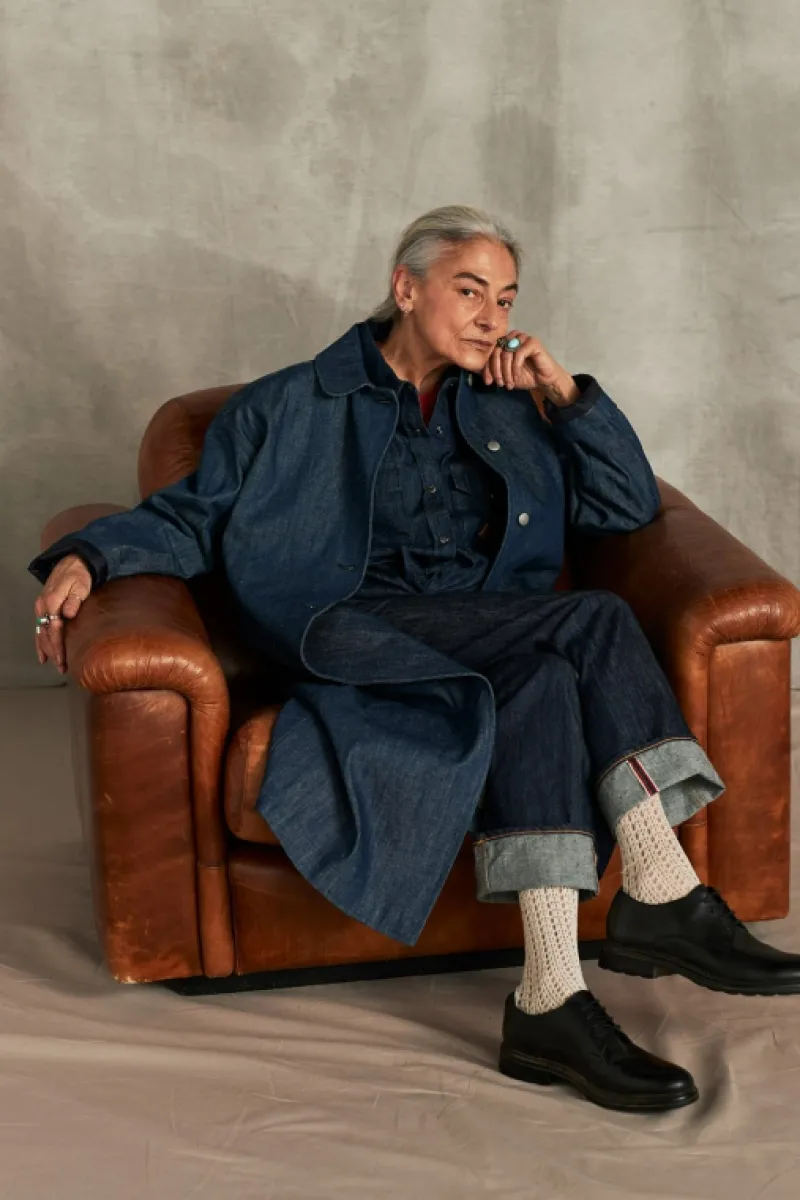 Roy Rogers Capispalla>Cappotto Vintage 60 70th Denim Rinse BLU