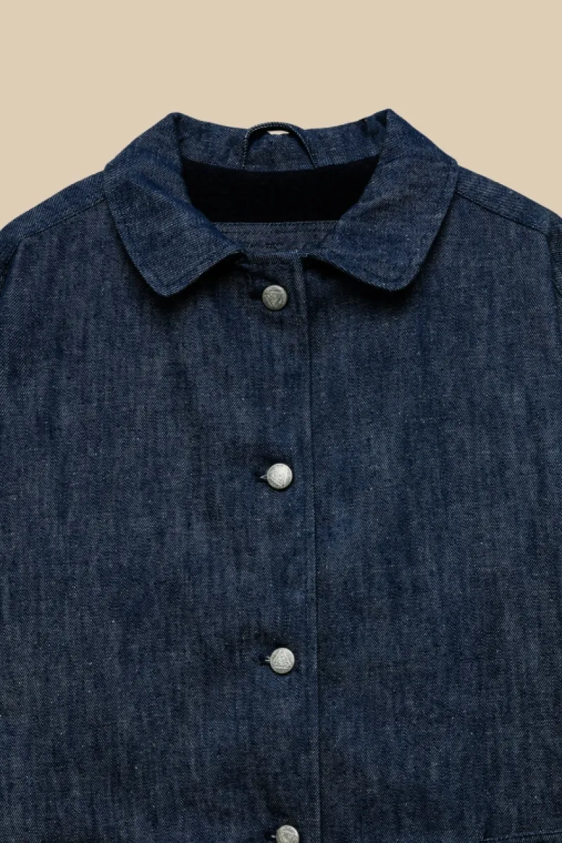 Roy Rogers Capispalla>Cappotto Vintage 60 70th Denim Rinse BLU