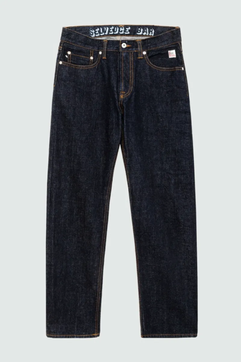 Roy Rogers Selvedge Bar | Jeans>Cult Wide Man Jap Selv. Shrink To Fit Denim Rinse BLU