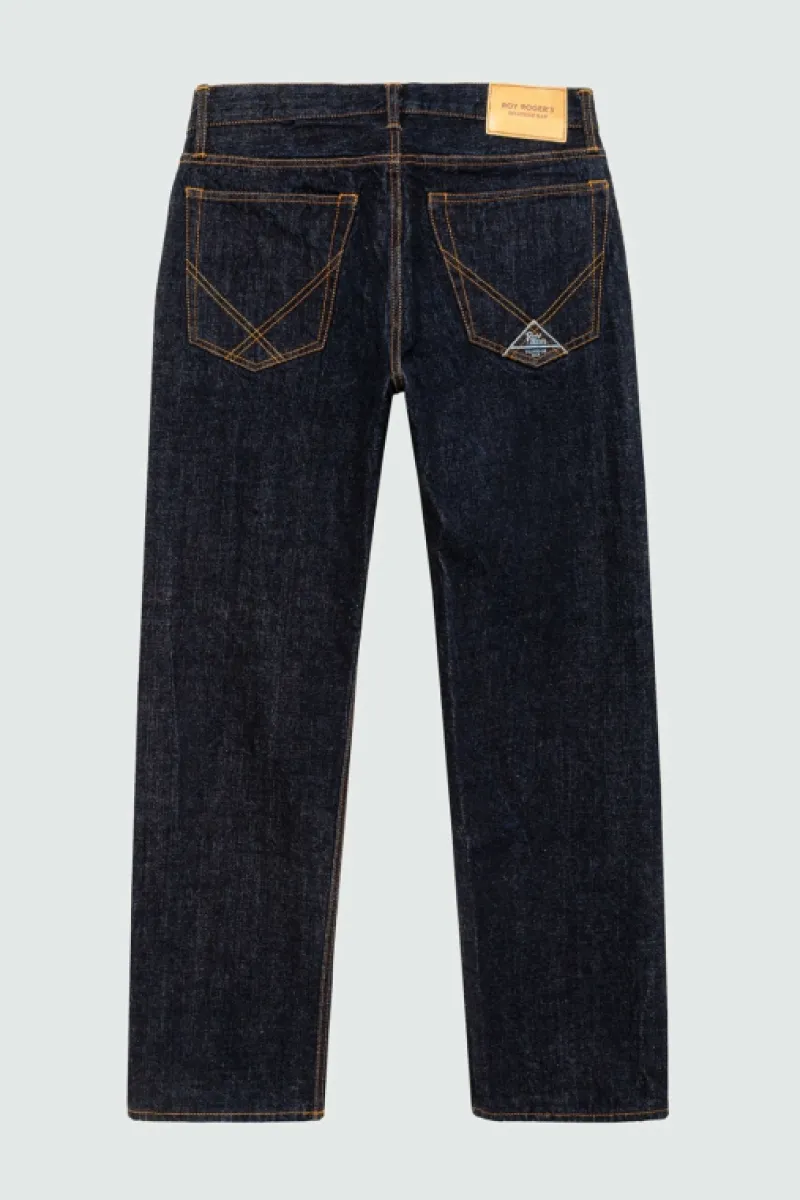 Roy Rogers Selvedge Bar | Jeans>Cult Wide Man Jap Selv. Shrink To Fit Denim Rinse BLU