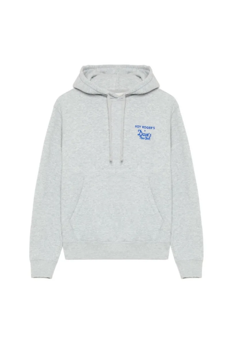 Roy Rogers Roy Roger's X Dave's Ny | Maglieria E Felpe>Felpa Con Cappuccio Roy Roger's X Dave's Ny Con Stampa Statement Pant GRIGIO