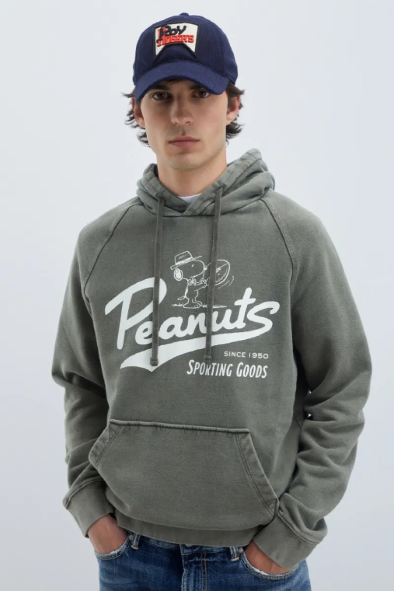 felpa_con_cappuccio_sporting_good_2.webp Roy Rogers Maglieria E Felpe>Felpa Con Cappuccio Sporting Good VERDE