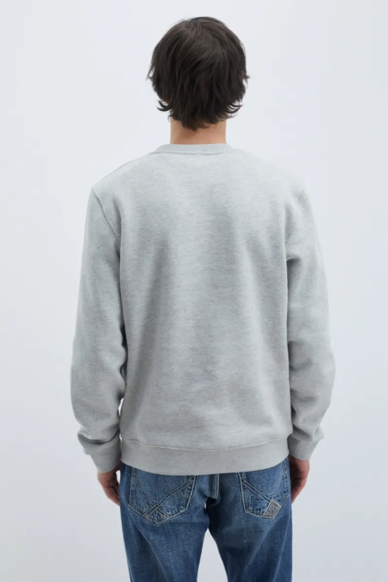 felpa_girocollo_ricamo_est__3.webp Roy Rogers Maglieria E Felpe>Felpa Girocollo Ricamo Est 1952 GRIGIO