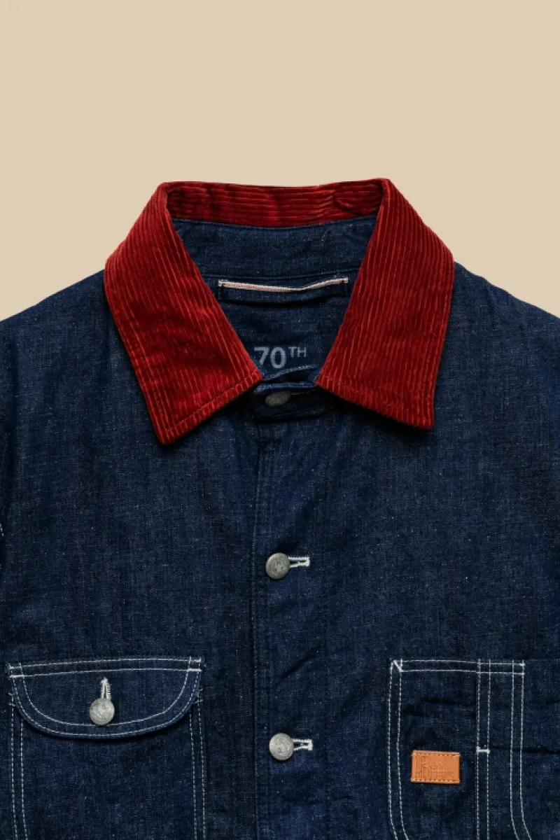 giacca_carcere_th_denim_cimosa_rinse_4.webp Roy Rogers Capispalla>Giacca Carcere 70th Denim Cimosa Rinse BLU