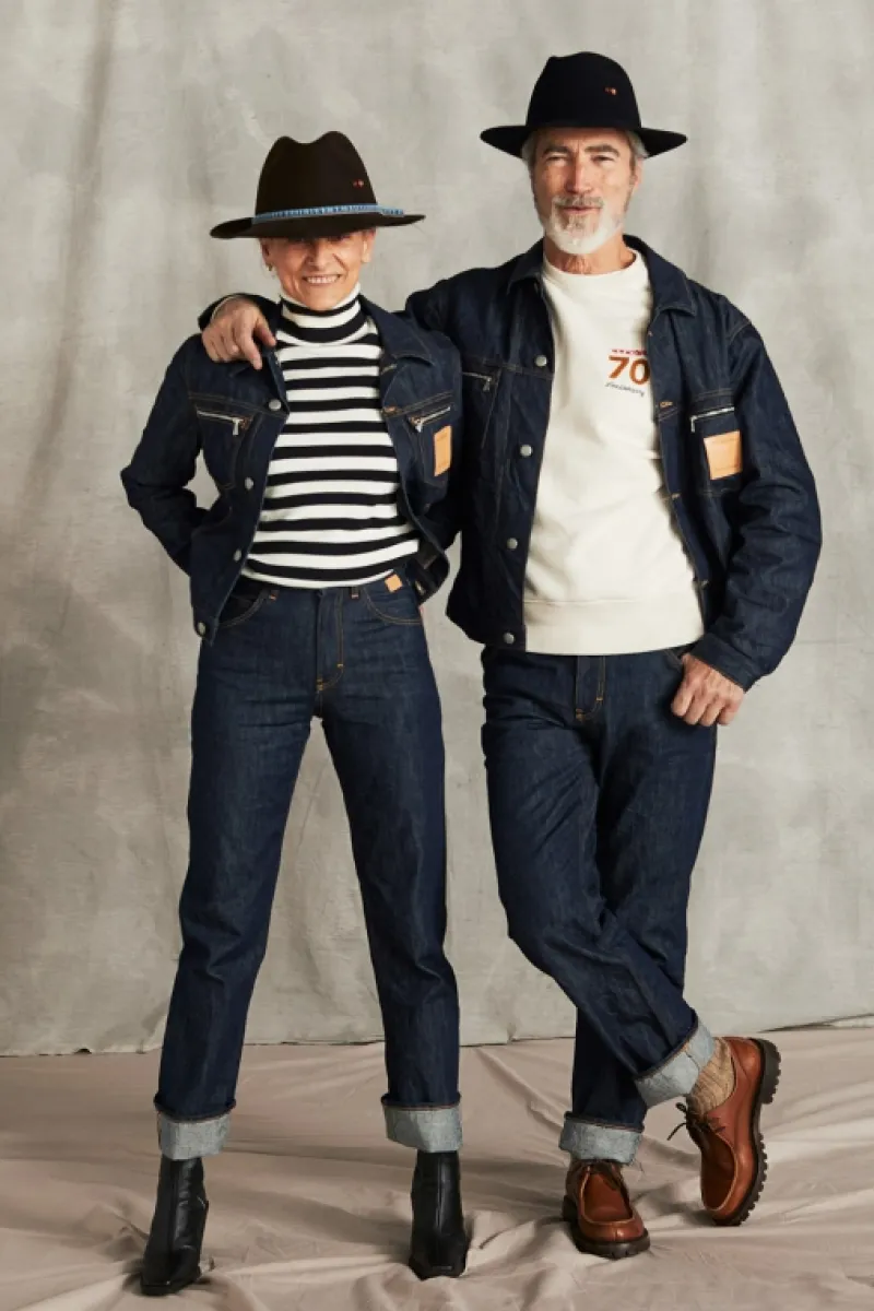 Roy Rogers Capispalla>Giacca Trucker 70th Denim Cimosa Rinse BLU