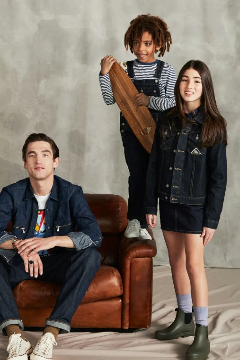 Roy Rogers Bambina>Gonna 70th Denim Cimosa Rinse BLU