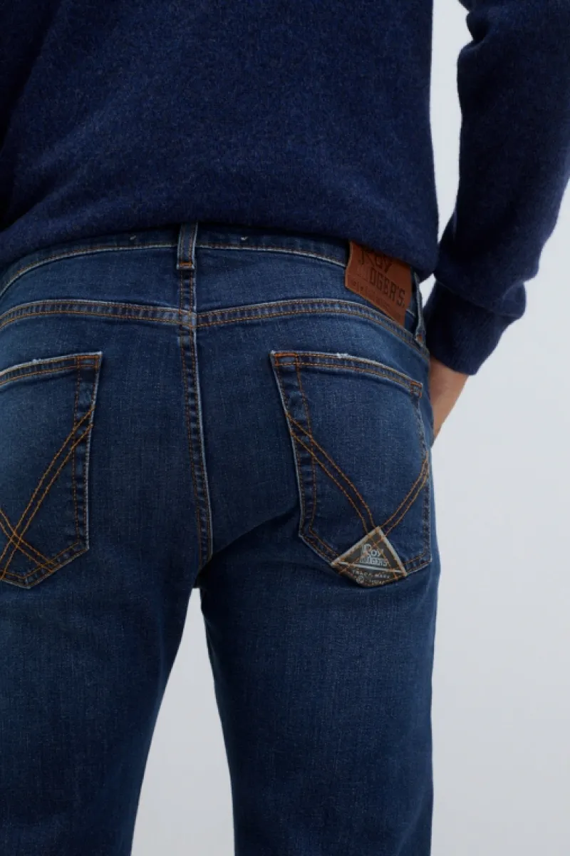 Roy Rogers Jeans | Slim>Jeans 517 Wash 52 BLU