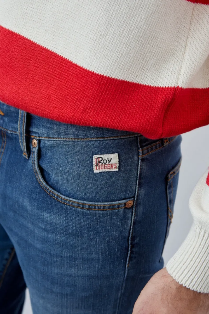 Roy Rogers Jeans | Slim>Jeans 517 Weared 10 BLU