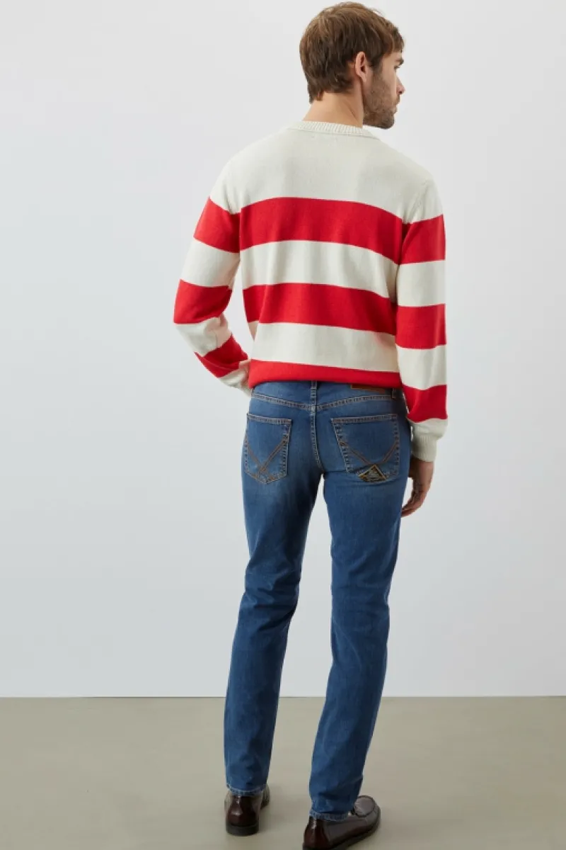 jeans__weared__3.webp Roy Rogers Jeans | Slim>Jeans 517 Weared 10 BLU