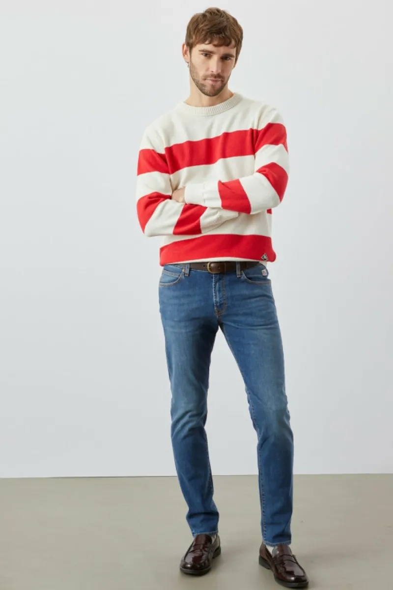 jeans__weared__4.webp Roy Rogers Jeans | Slim>Jeans 517 Weared 10 BLU