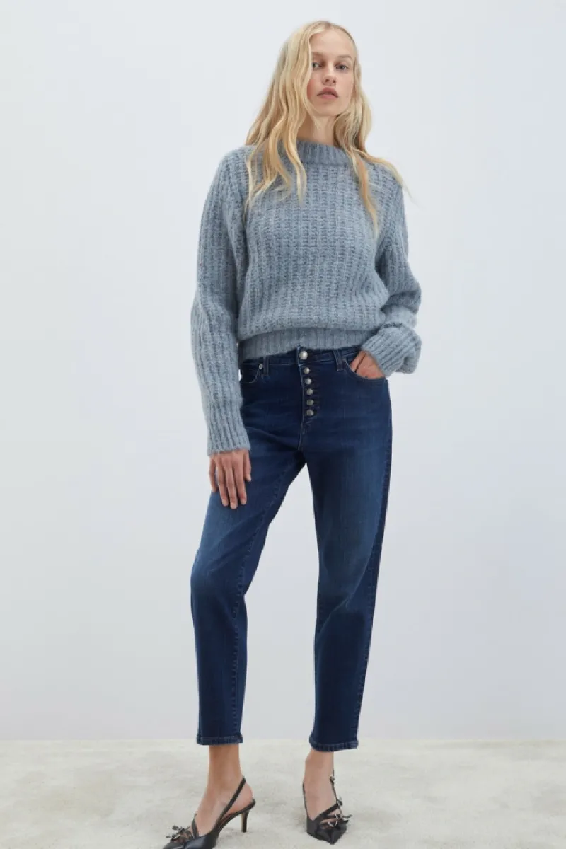 Roy Rogers Jeans | Relaxed>Jeans Goldie Recycled Heart BLU