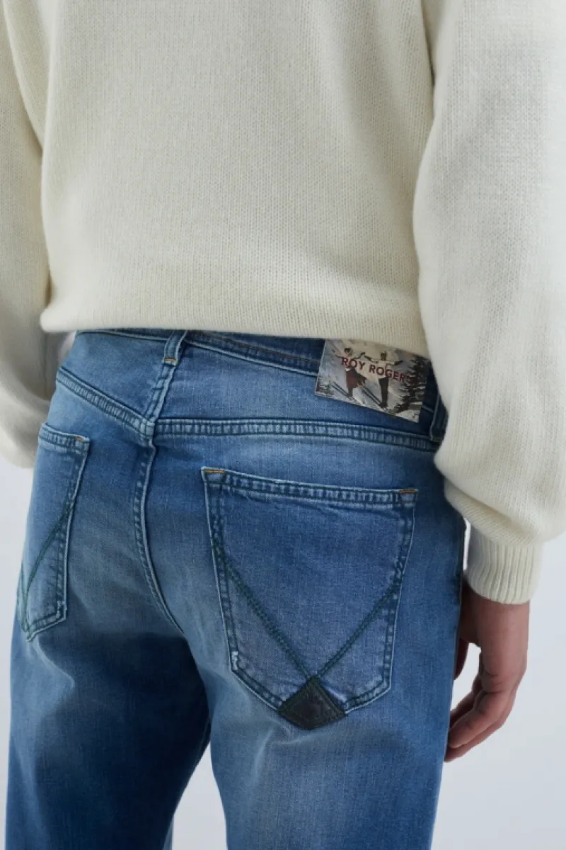 Roy Rogers Jeans | Slim>Jeans New 529 Nendaz BLU