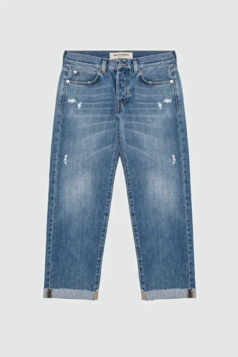 jeans_new_oskar_solomun_5.webp Roy Rogers Jeans | Boyfriend>Jeans New Oskar Solomun BLU