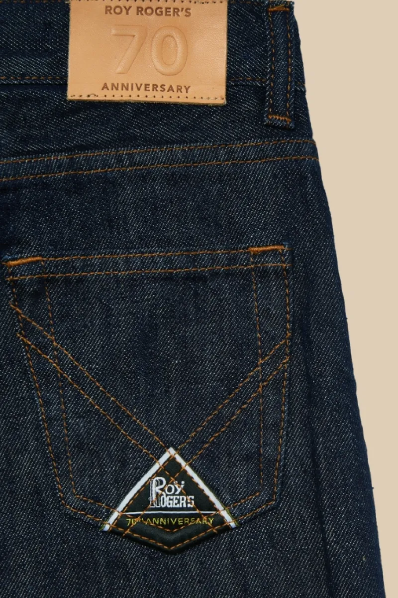 Roy Rogers Bambino>Jeans 70th Denim Cimosa Rinse BLU