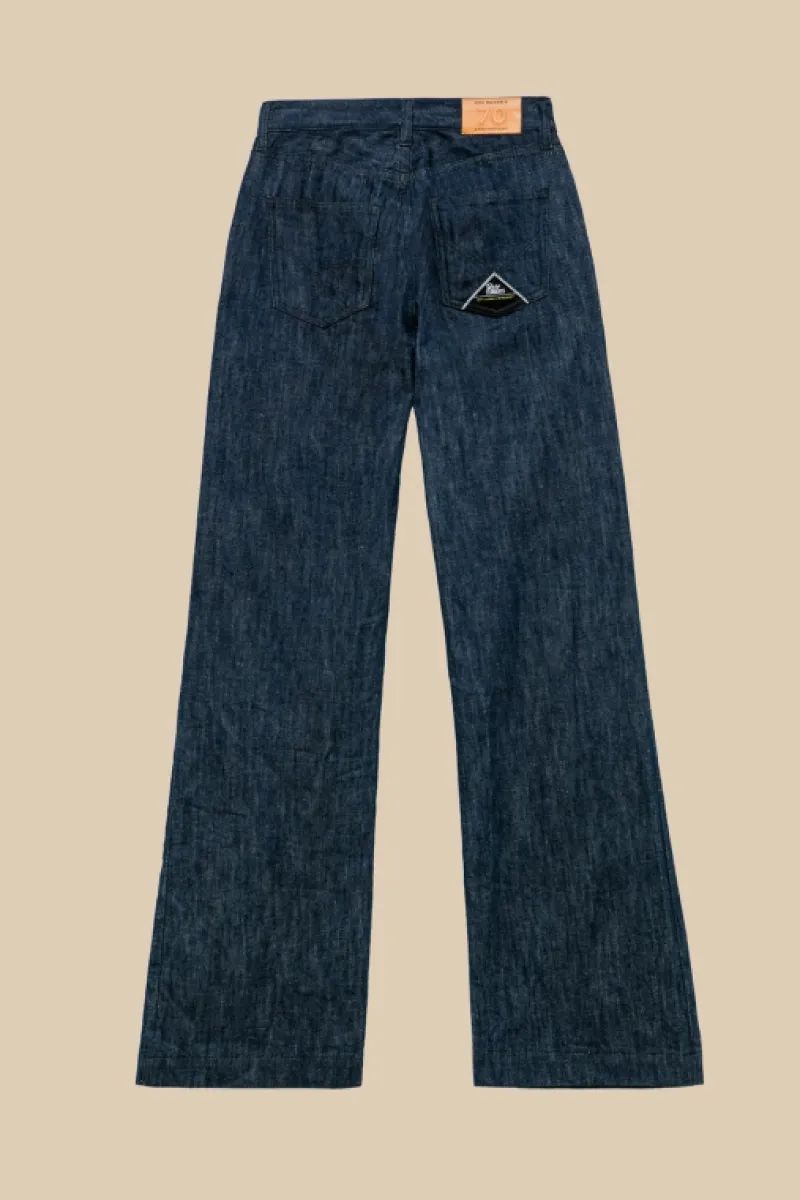 jeans_zampa_th_denim_rinse_3.webp Roy Rogers Jeans | Flare And Bootcut>Jeans Zampa 70th Denim Rinse BLU