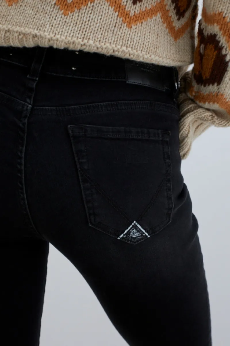 Roy Rogers Jeans | Flare And Bootcut>Jeans Zandra Hem Soft Drew NERO
