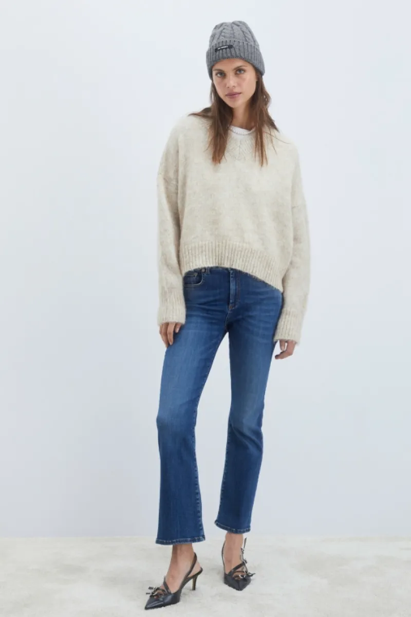 Roy Rogers Jeans | Flare And Bootcut>Jeans Zandra Hem Soft Twins BLU