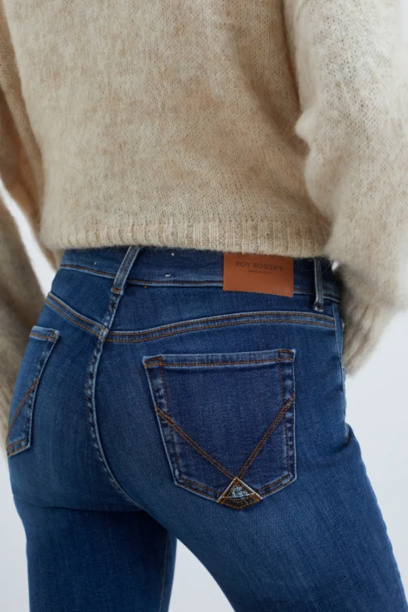 Roy Rogers Jeans | Flare And Bootcut>Jeans Zandra Hem Soft Twins BLU