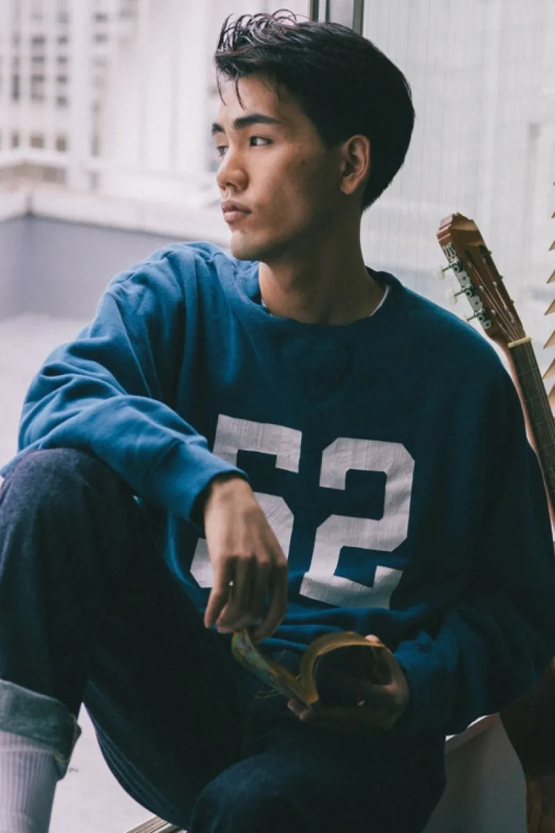 Roy Rogers Maglieria E Felpe>Made In Japan-felpa 52 BLU