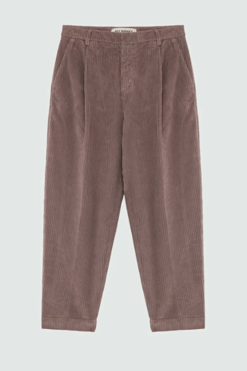 pantalone_chino_maemi_in_velluto_5.webp Roy Rogers Pantaloni E Gonne>Pantalone Chino Maemi In Velluto