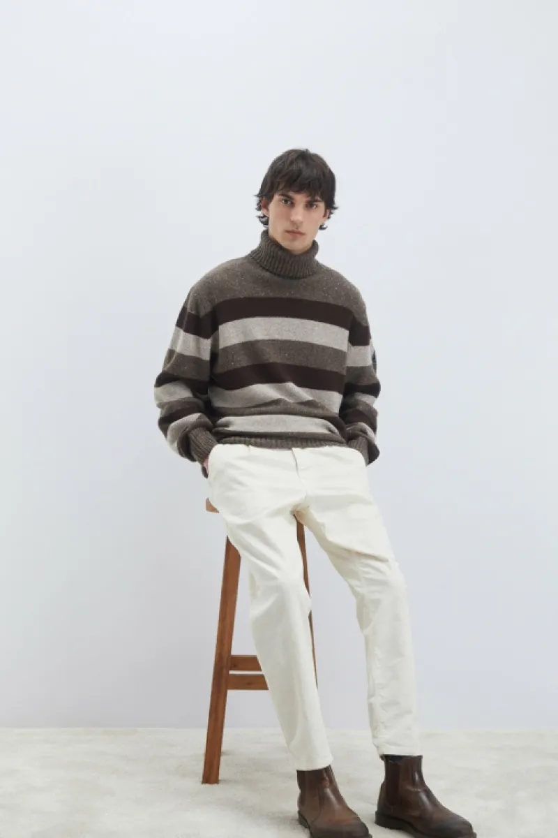 pantalone_day_off_in_velluto_4.webp Roy Rogers Pantaloni>Pantalone Day Off In Velluto BIANCO