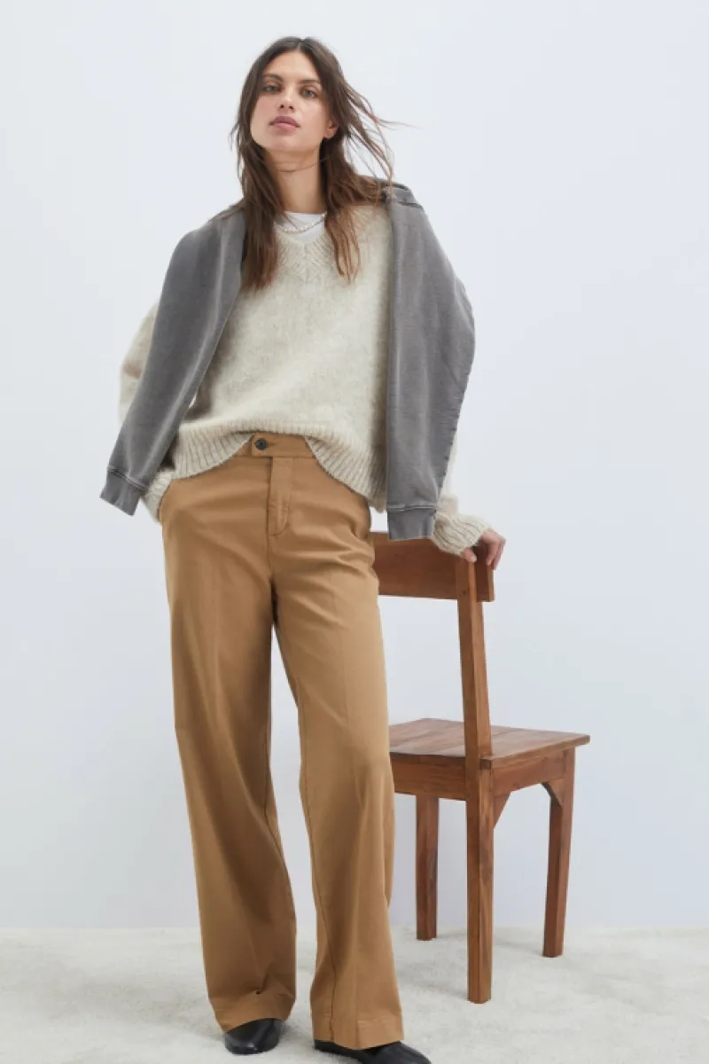 Roy Rogers Pantaloni E Gonne>Pantalone Lais Soft Bull BEIGE