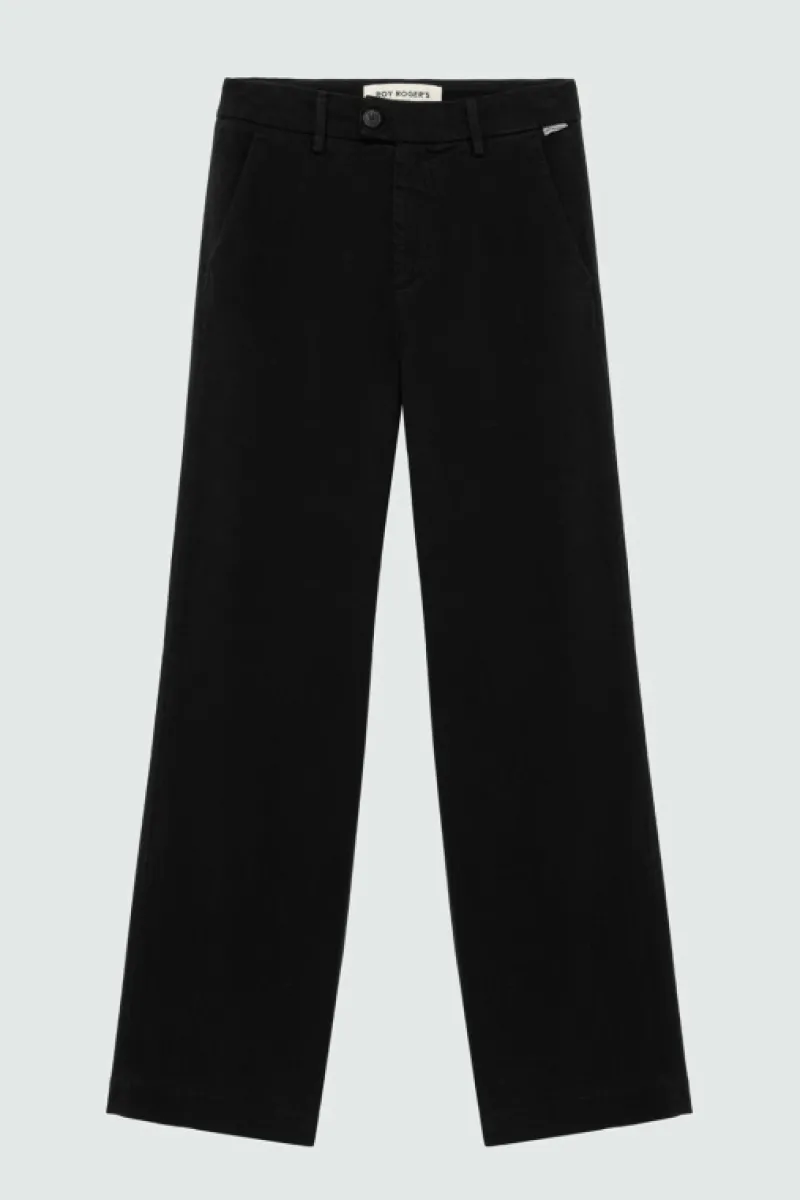 Roy Rogers Pantaloni E Gonne>Pantalone Lais Soft Bull NERO