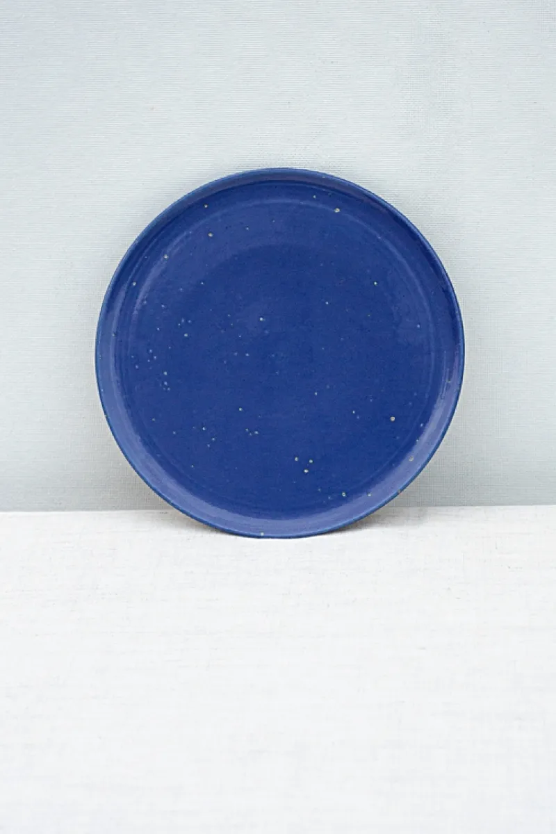 Roy Rogers Accessori | Home Decor>Piatto In Ceramica Handmade BLU