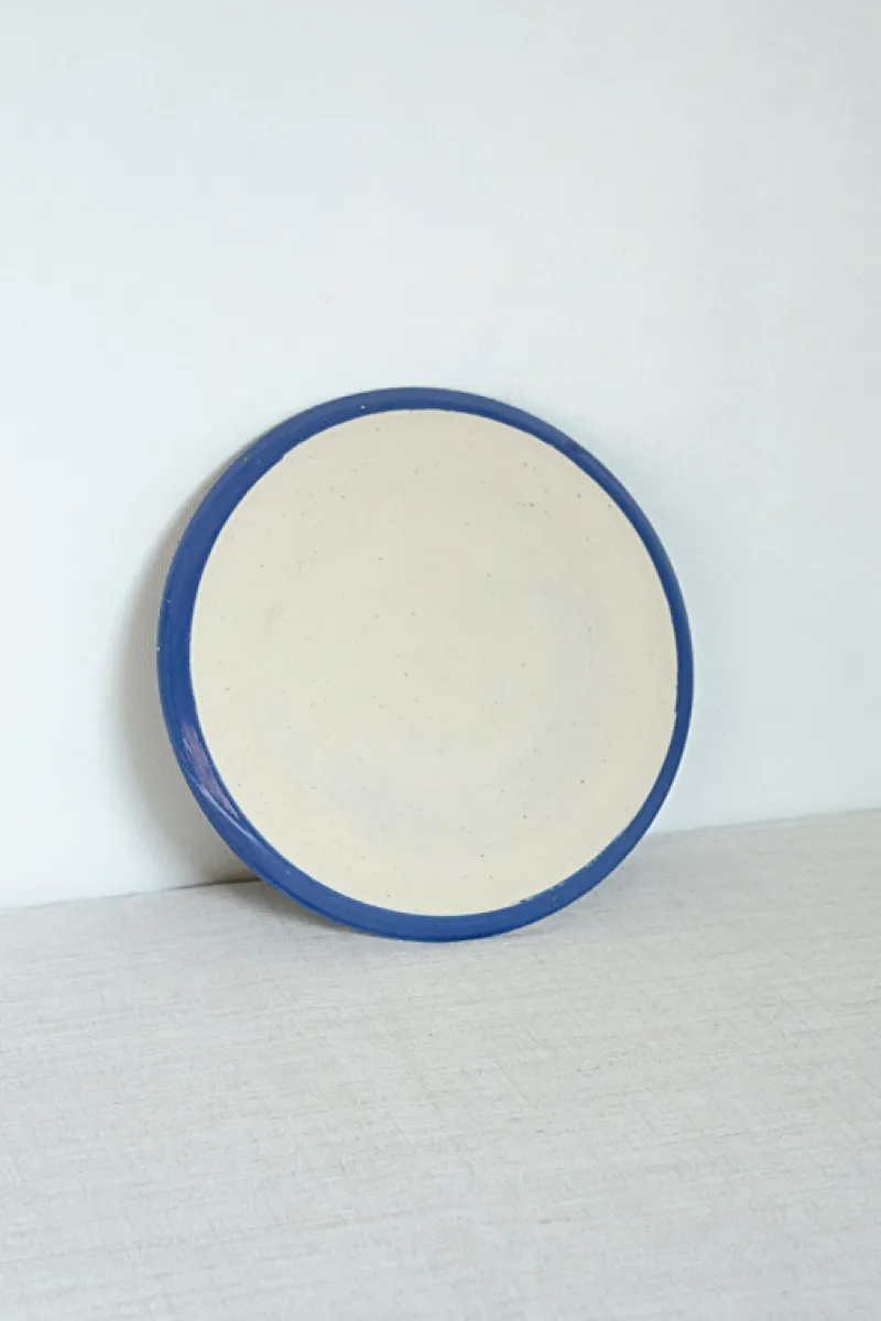 Roy Rogers Accessori | Home Decor>Piatto In Ceramica Handmade BLU