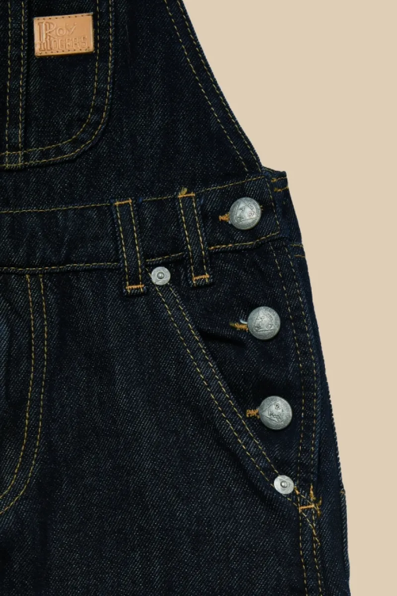 Roy Rogers Bambino>Salopette 70th Denim Cimosa Rinse BLU