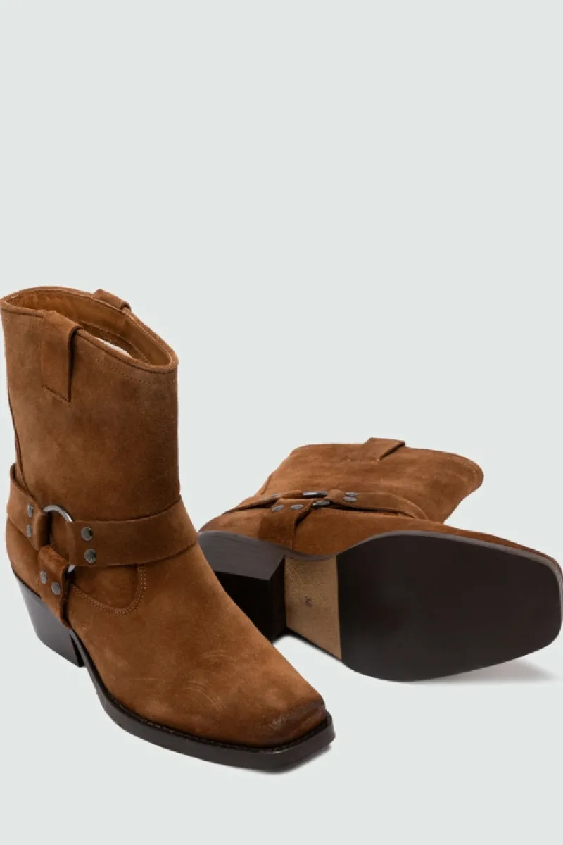 stivaletto_engineer_in_suede_6.webp Roy Rogers Scarpe>Stivaletto Engineer In Suede MARRONE