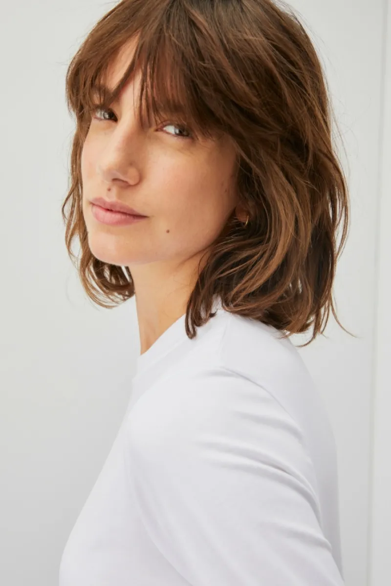 tshirt_girocollo_in_jersey_2.webp Roy Rogers Polo E T-shirts>T-shirt Girocollo In Jersey BIANCO