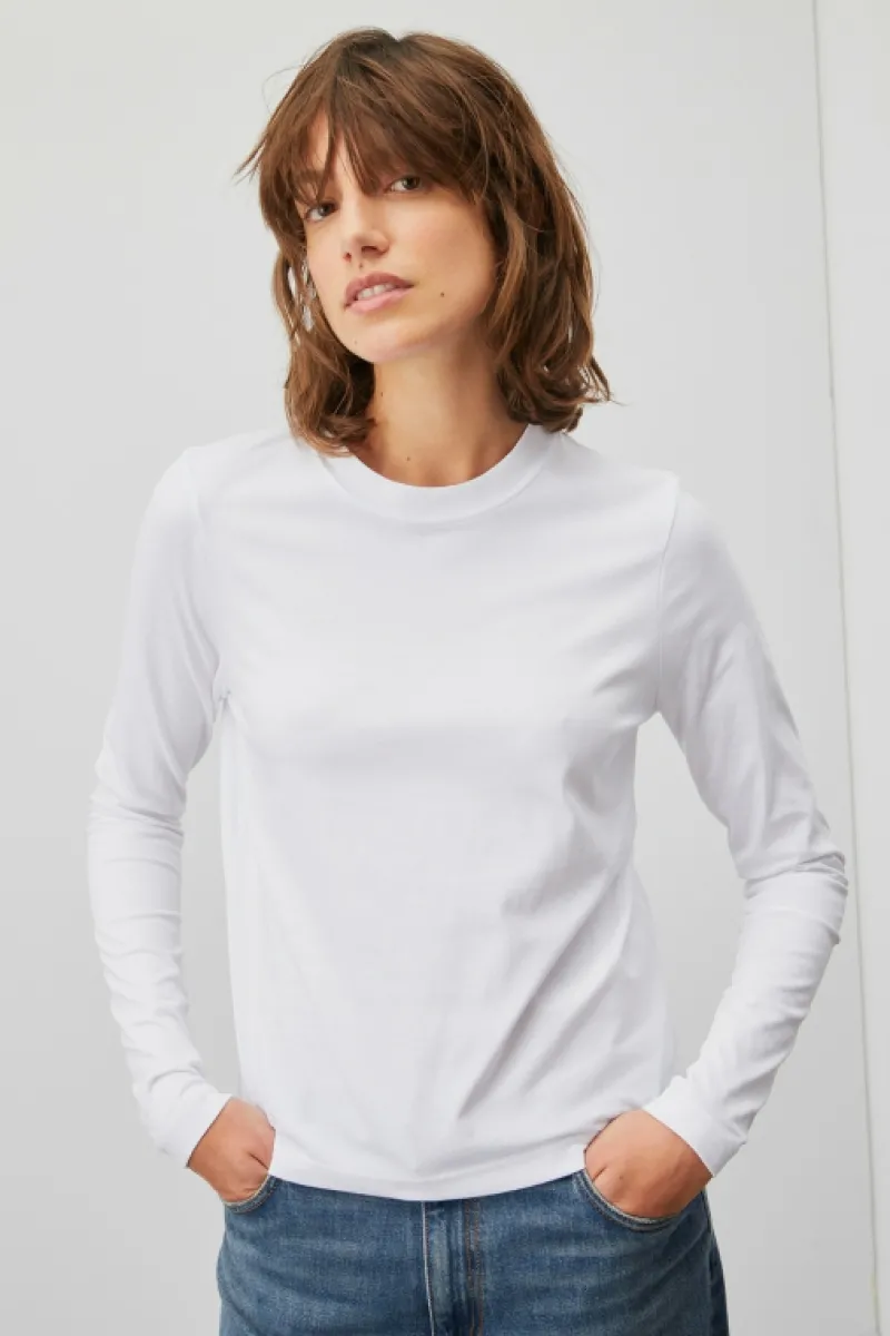 tshirt_girocollo_in_jersey_4.webp Roy Rogers Polo E T-shirts>T-shirt Girocollo In Jersey BIANCO