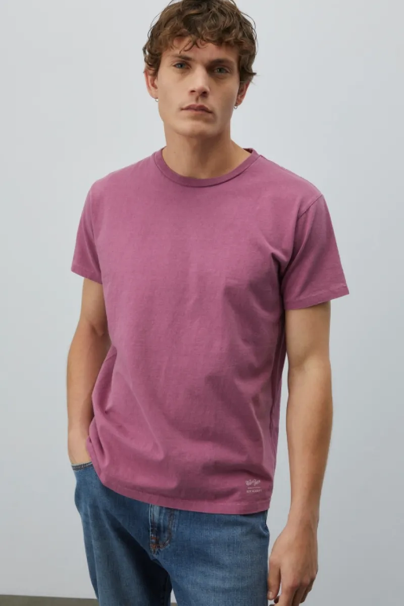 Roy Rogers Polo E T-shirts>T-shirt Girocollo Velva Sheen ROSA