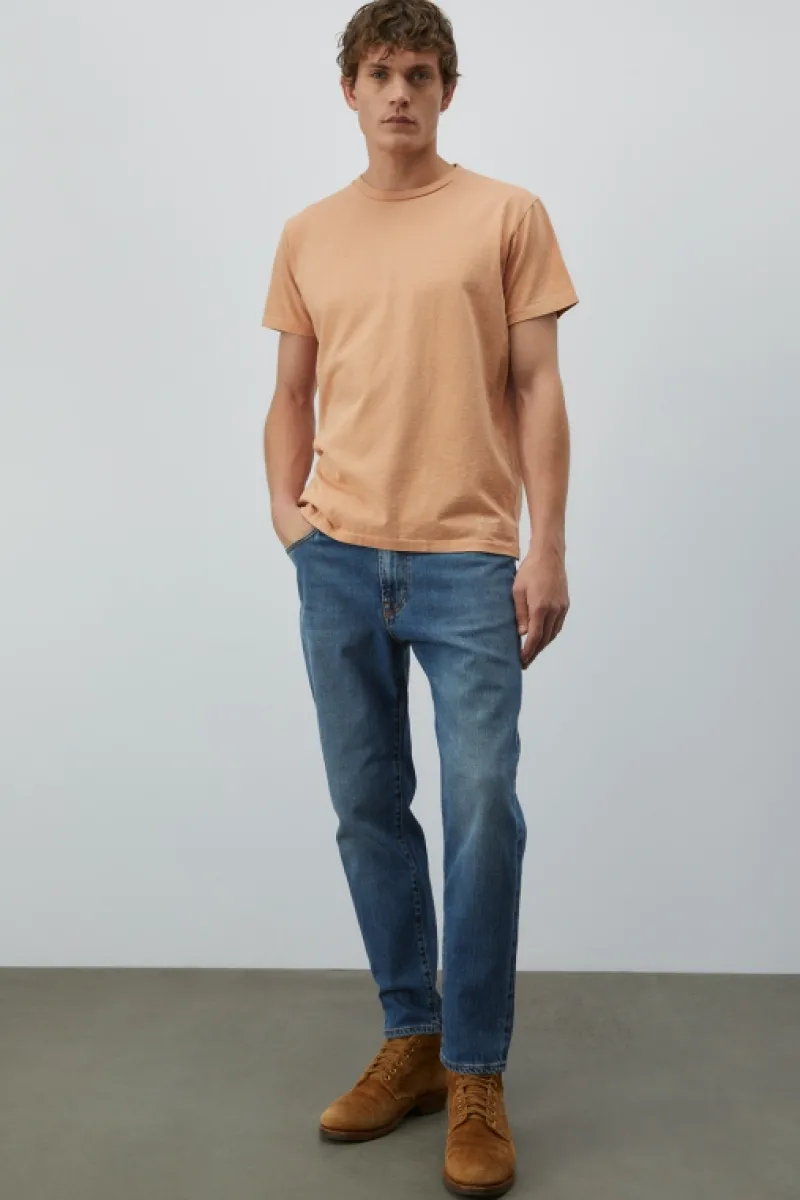 Roy Rogers Polo E T-shirts>T-shirt Girocollo Velva Sheen ARANCIONE