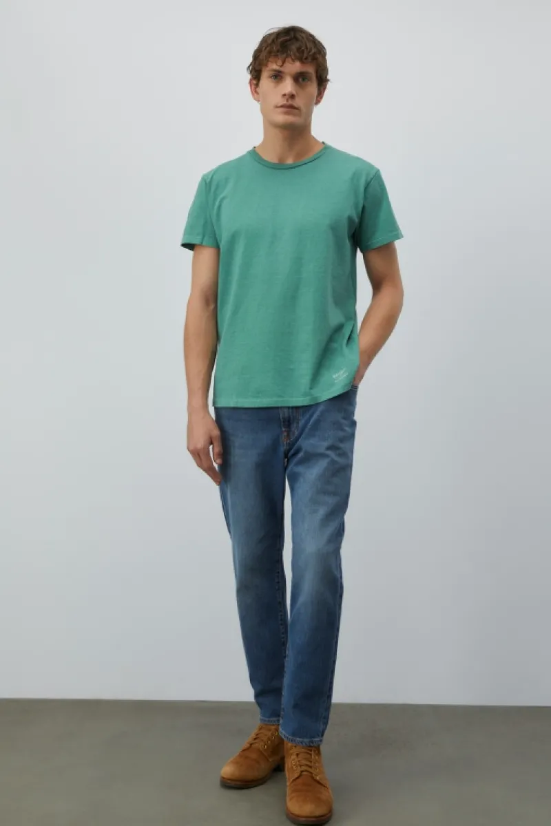 Roy Rogers Polo E T-shirts>T-shirt Girocollo Velva Sheen VERDE