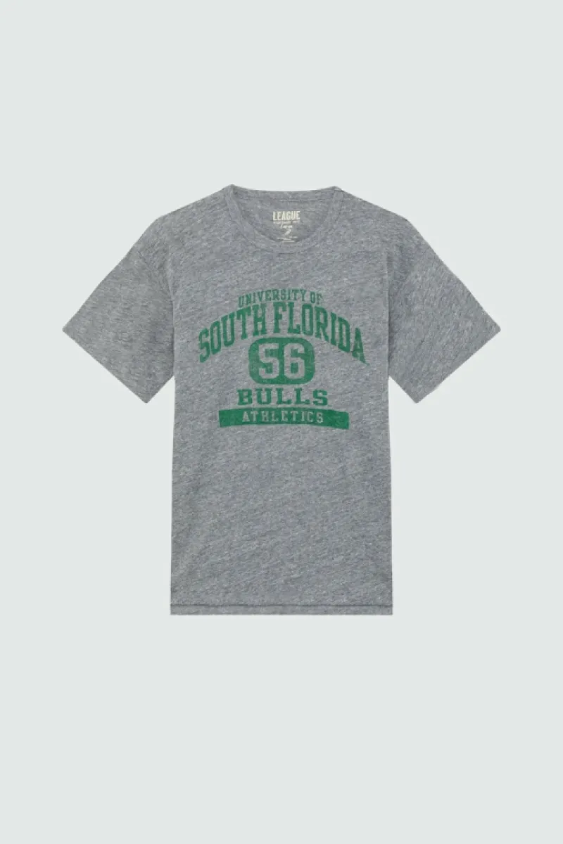 Roy Rogers Polo E T-shirts>T-shirt Vintage Stampa South Florida GRIGIO