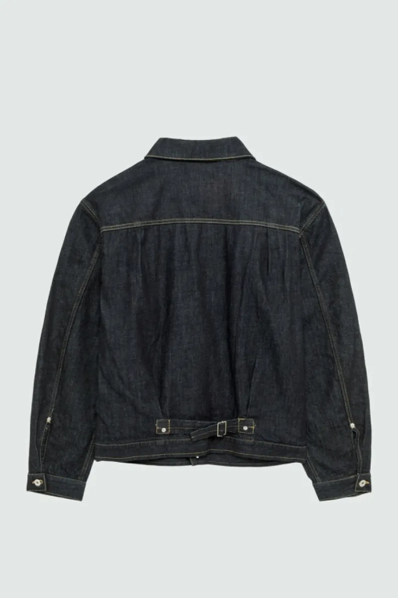 Roy Rogers Selvedge Bar | Capispalla>Type X Man Jap Selvedge Denim Rinse BLU