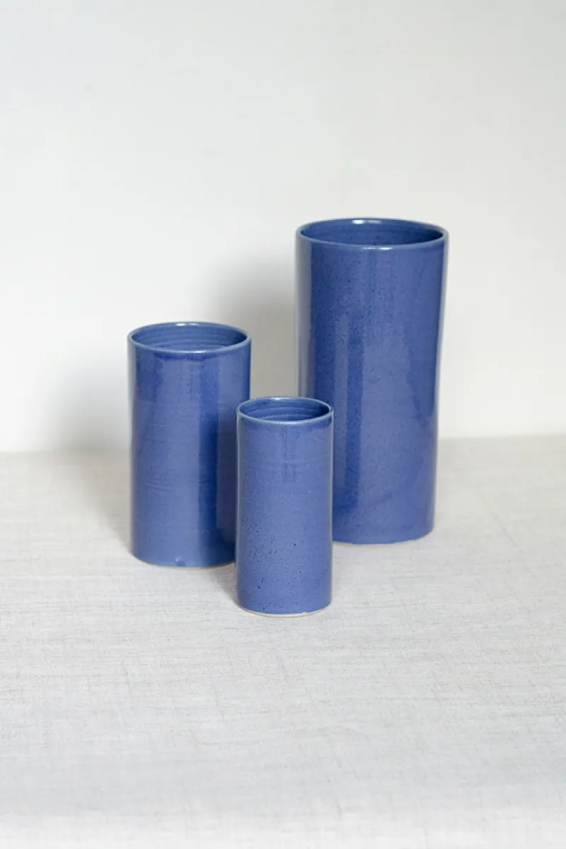 Roy Rogers Accessori | Home Decor>Vaso L In Ceramica Handmade BLU